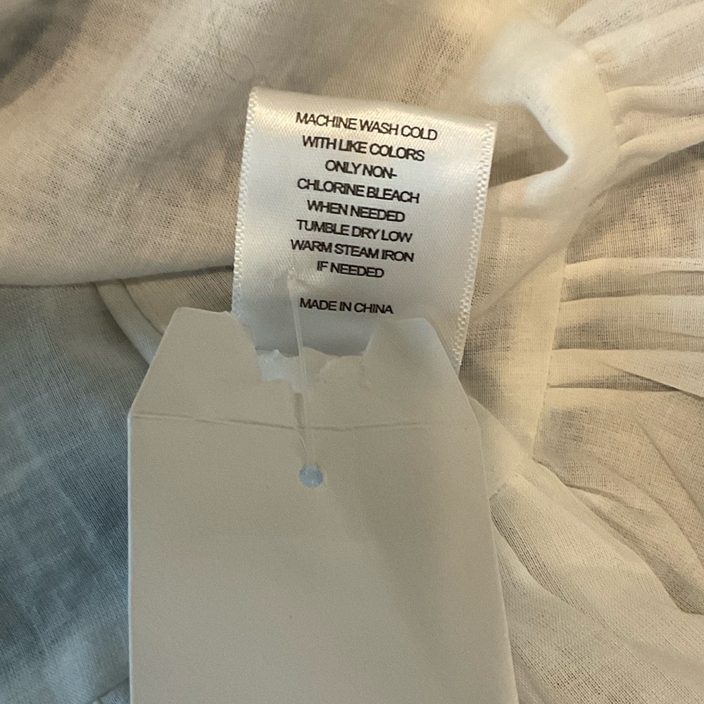 Blue and White Girls Casual Dress Size L - Picture 10 of 10